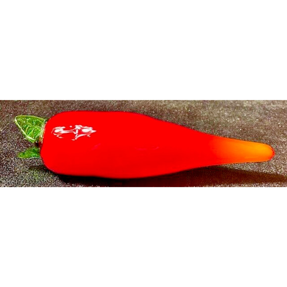 Murano Styled Fruit & Veggies Handblown Glass Lot of 6 Vintage - Picture 2 of 16